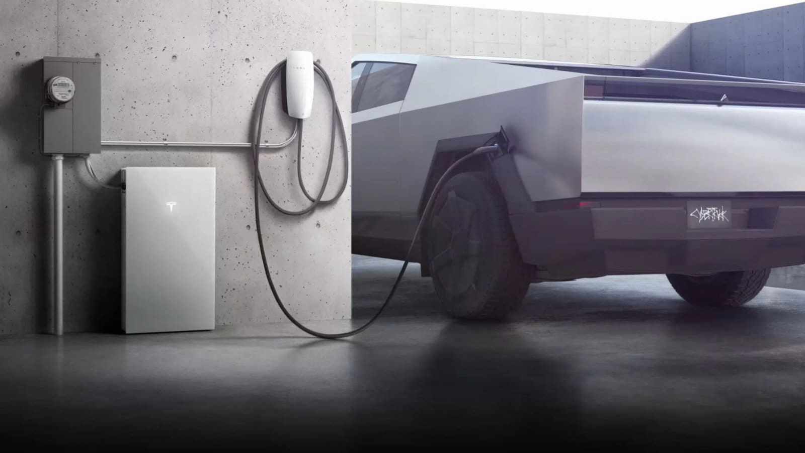 cybertruck charging